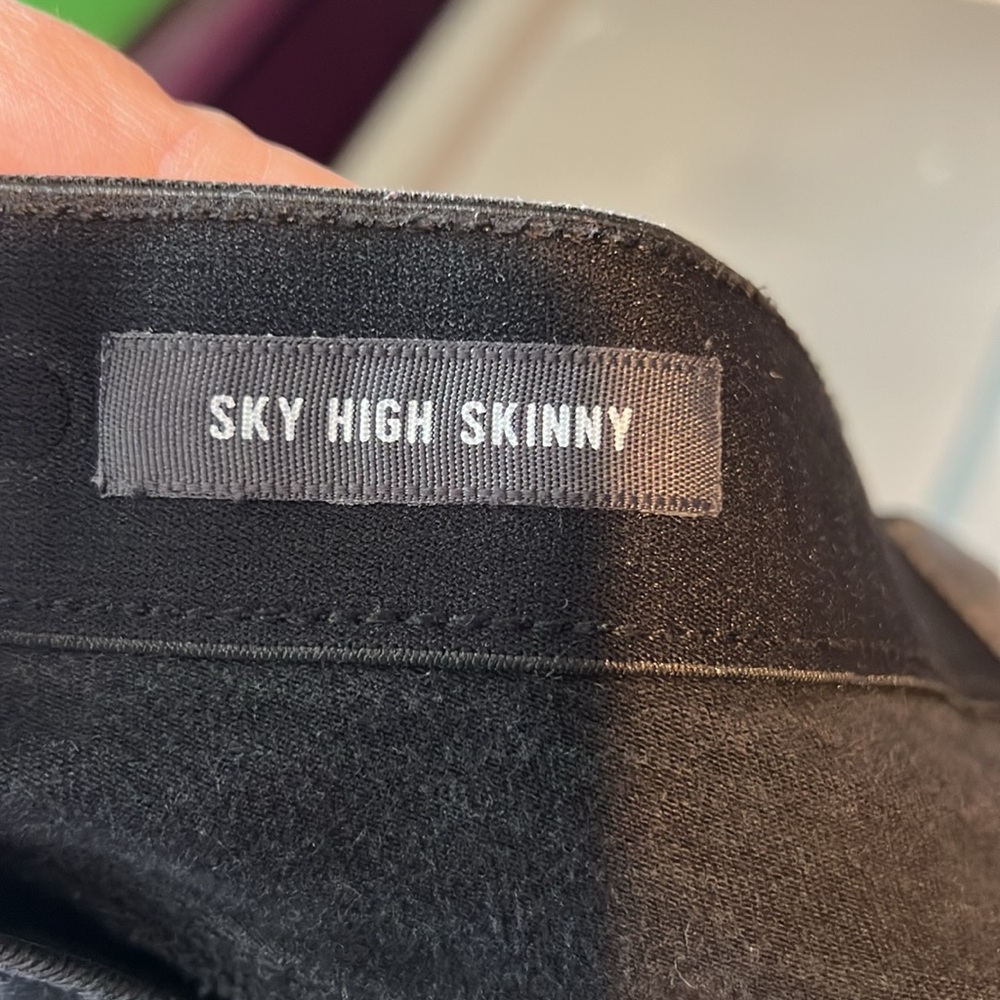 Torrid Sky High Skinny Black Jeans - Picture 7 of 14